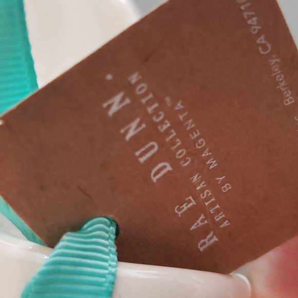 Rae Dunn “Little Mermaid" Mug with a white saucer NWT - Picture 8 of 8